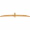 Ekena Millwork Bellingham Rough Sawn Timber Gable Bracket, Western Red Cedar, 108"W x 18"H x 4"D x 4"F, 4/12 Pitch GBW108X18X0404BEL00RWR - alternate 2